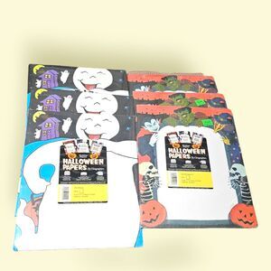 vtg Halloween craft paper